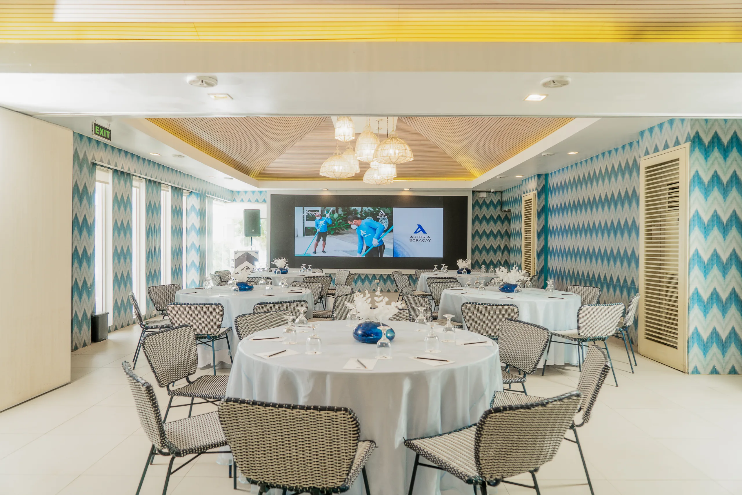 Cerulean Ceylon Hall event setup